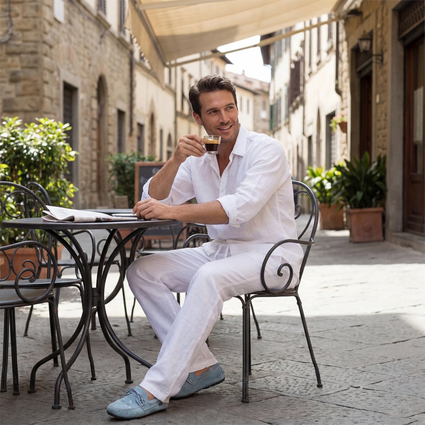 Zanzibar Linen Pants