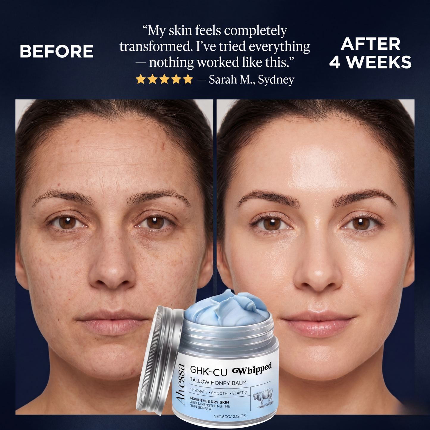 Alvessa GHK-Cu Tallow Balm™