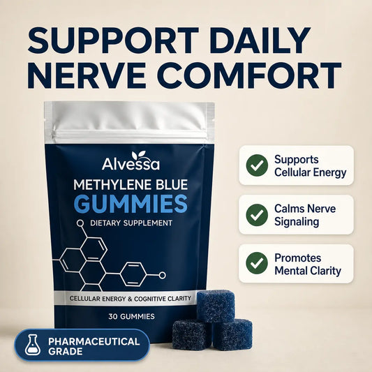 Methylene Blue Gummies for Cellular Energy & Clarity