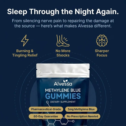 Methylene Blue Gummies for Cellular Energy & Clarity