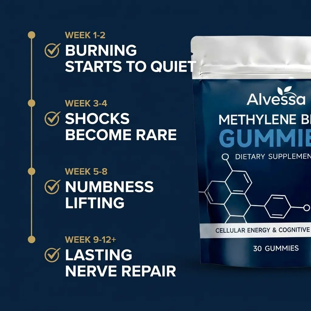 Methylene Blue Gummies for Cellular Energy & Clarity