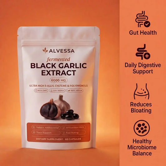 Alvessa Fermented Black Garlic Extract 6000mg